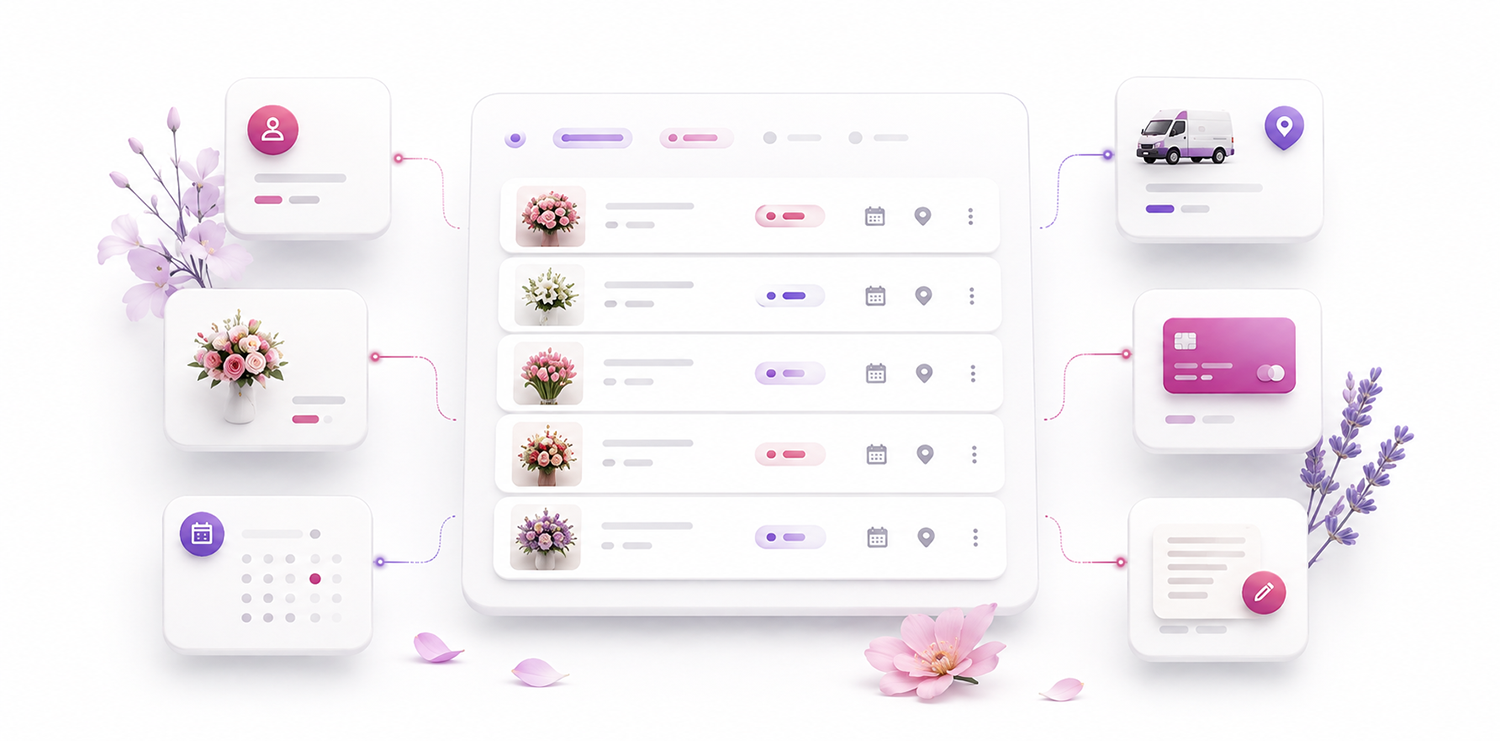 Floovon: tüm siparişler tek ekranda